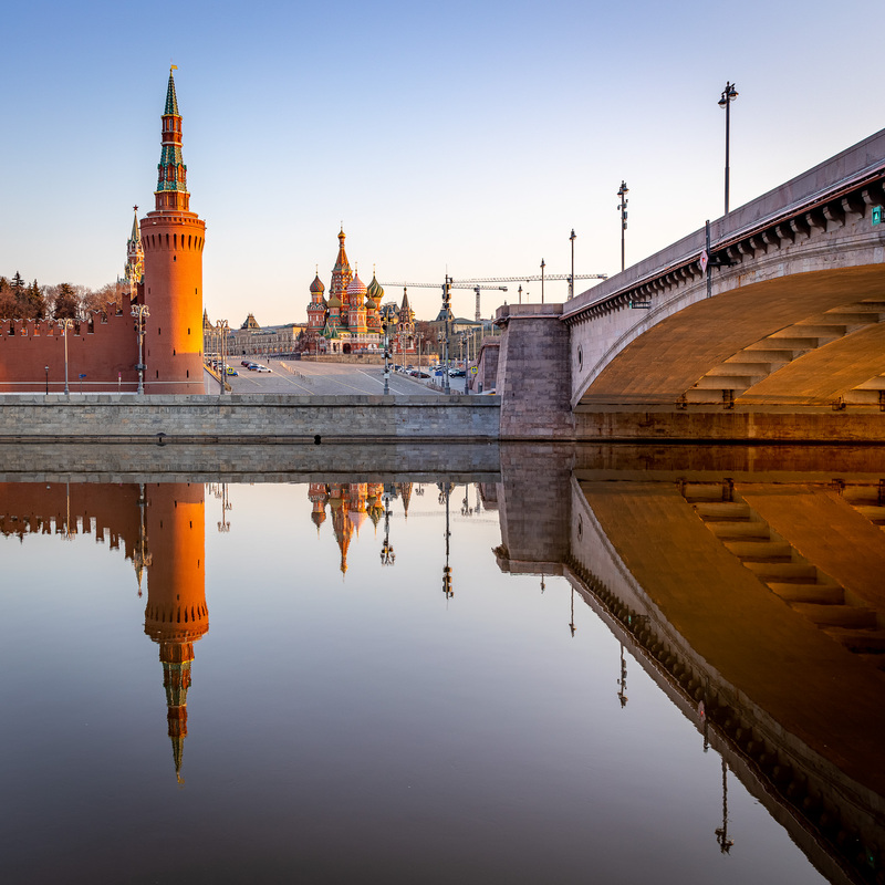 Фотография "Зеркальное отражение Кремля"